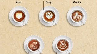 How to make perfect latte artlatte art tutorial for beginners baristaamazing latte art [upl. by Ecnadnak158]