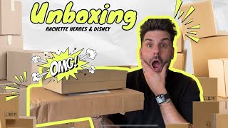 UNBOXING  Hachette Heroes amp Disney [upl. by Anneh]