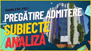 Rezolvare Subiecte Admitere AutomaticăETTI UPB Analiză [upl. by Hogg]