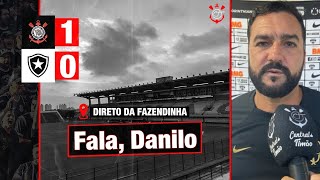 Danilo fala após classificação no BR Sub20 e responde sobre assumir Corinthians no Derby [upl. by Ahsikyt]