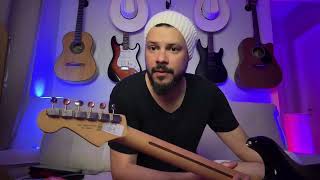 Unboxing Guitarra Fender Player II Stratocaster [upl. by Codel]