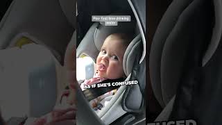 baby tastes water for the first time 😂 shorts shortsvideo shortsfeed [upl. by Metsky]