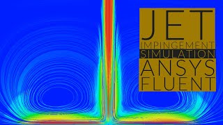 Simulating a Jet Impingement in ANSYS Fluent using Eulerian Multiphase model  17  CFD Basics [upl. by Laenahtan]