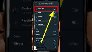 How to enable private chat in telegram  Hide Chat On Telegram shorts [upl. by Annaehr]