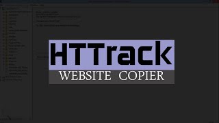 Copy an Entire Website using HTTrack Website Copier [upl. by Litnahs]