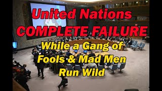 United Nations is a Complete Failure While a Gang of Fools amp Mad Men Run Wild [upl. by Grous606]