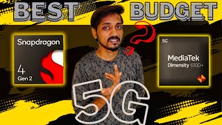 Best Budget 5G எது 🤔🔥 Snapdragon 4 Gen 2 Vs MediaTek Dimensity 6100 plus 🤜🤛 Which is Best 🧐😎 [upl. by Margreta]