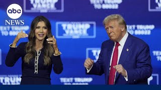 Trump expected to pick Noem to be DHS secretary [upl. by Evod]