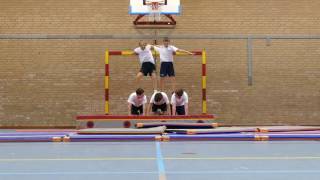 acrogym brugklas 2016 Markland College [upl. by Nodaj396]