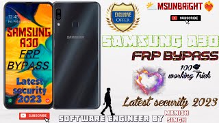 Samsung A30 Frp Bypass With Unlocking Tool Android 1213 quotUnlocking FRP on Samsung A30 And Methodsquot [upl. by Ramak]