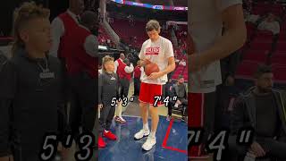 Boban Marjanovic Vs Baby Gronk shorts [upl. by Kimber]