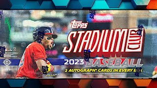 2023 Topps STADIUM CLUB amp MORE Ultra Modern Baseball Cards Break [upl. by Catina704]