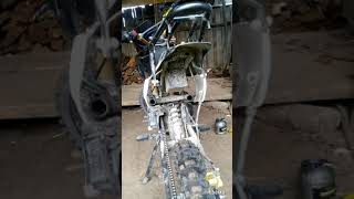 Звук пит байка без глушителей Sound pit bike without silencers [upl. by Langdon]