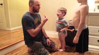 Dad magic trick with pencil 2 [upl. by Rebbecca]