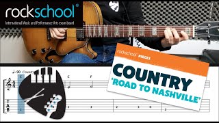 Rockschool Lets Rock Guitar  Road to Nashville WITH BACKING TRACK [upl. by Koch]