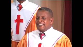 Addis Ababa Meserete Kristos Church  MKC  Choir  Tenestoal ተነስቷል [upl. by Akinak976]