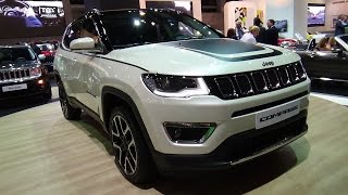 2018 Jeep Compass  Exterior and Interior  Automobile Barcelona 2017 [upl. by Bastian]