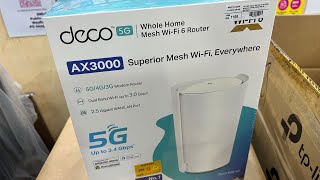 New TPLINK Deco 5G4G3G sim card router DECO X505G tplink 5g simcard malaysia [upl. by Nireil384]