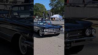 1960 Buick Electra 225 Convertible Classic Car Drive By Engine Sound Detroit Concours dElegance [upl. by Aicilec465]