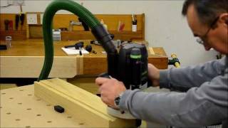 Festool OF 2200 Router Overview [upl. by Aihsinat]