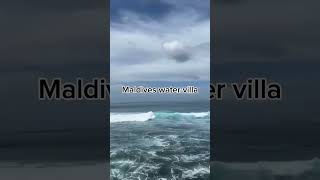 Maldive water villa tour touristplace couplegoals [upl. by Nireil]