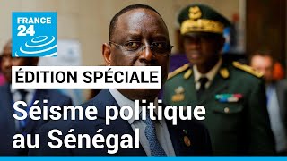 Sénégal  le report de la présidentielle par Macky Sall quotun séisme politiquequot • FRANCE 24 [upl. by Lody]