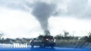 Tornado rips through Nebraska leaving wounded and dead [upl. by Yenohtna]