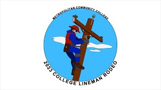 College Lineman Rodeo 2023 [upl. by Ateloj304]