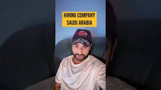 Get job in Saudi Arabia  hiring companies in Saudi Arabia noontravels [upl. by Haorbed]