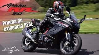 TVS RR310 Review  La llevamos al límite [upl. by Arik]