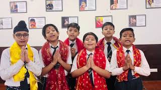 Navratri Special  Argala Stotram  JRM School  Mansa navratri jaimatadi durgapuja music [upl. by Fadiman]