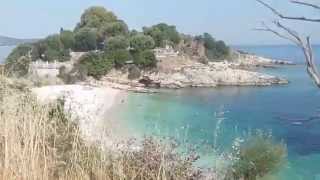 Kassiopi Corfu Greece Beaches Where to hoilday on Corfu [upl. by Aissyla]