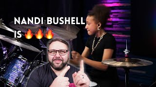 Drummers Reaction To Nandi Bushell Hears Twisted Sister For The First Time [upl. by Lucila]