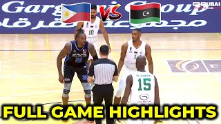 Strong Group PH vs Libya Full Game Highlights  33rd Dubai International Basketball Tournament 2024 [upl. by Ennybor]