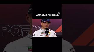 Max Verstappen Answers Questions In Only One Word In Protest Against The FIA f1 shorts [upl. by Elleinnod]