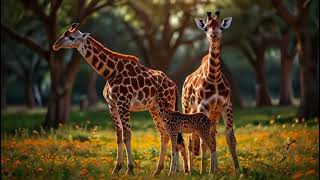 The Giraffe Song  Animal Songs for Kids  Fun Giraffe Facts  Silly School Songs [upl. by Ikkela]