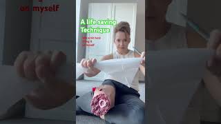 A life saving technique from First Aid trainer Luella Stanley This may happen at home or workplace [upl. by Isobel]