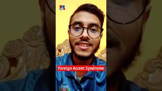 Foreign accent syndrome  Neurology  Medicine  Dr Med  Sakib Rahaman [upl. by Aticilef1]