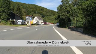 MK Lüdenscheid Oberrahmede → Dünnebrett [upl. by Emmuela142]