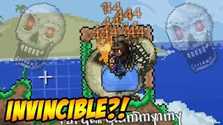 TERRARIA INVINCIBILITY GLITCH [upl. by Mahtal346]