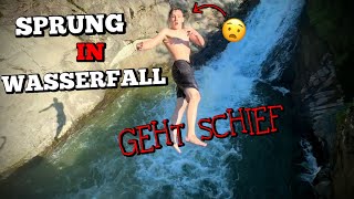 Klippensprünge in den Wasserfall geht schief😱 Türkei Vlog Cengiz Perspektive pt2 [upl. by Queena]