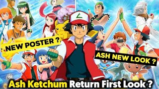 Ash Ketchum Return First Look Poster Leaked 😳  Ash Ketchum Return Confirmed   Hindi [upl. by Jaquelyn]