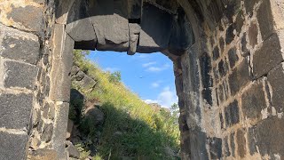 Amberd fortress ruins Armenia travel Ամբերդ 🇦🇲 10thcentury ancient building at Aragats Mountain [upl. by Ecinnahs]