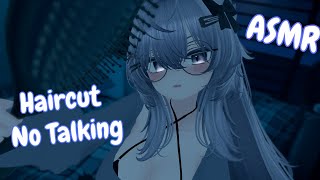 ASMR Roleplay Your Silent Friend gives you a haircut and personal attention  VRChat ASMR [upl. by Mikael964]