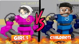 Girls vs boys roblox ⚔️ [upl. by Doowrehs]