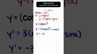 DERIVATIVES Chain Rule amp Trig Functions trigonometry [upl. by Paulson974]