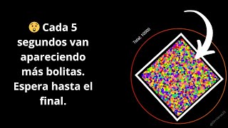 😲 Cada 5 segundos van apareciendo más bolitas Espera hasta el final [upl. by Noruq]