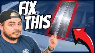 How to FIX THE PAINTED BLACK PLASTICS ON YOUR CAR  Full Tutorial [upl. by Post]