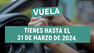 Vuela y haz tu refrendo 2024 ¡Tienes hasta el 31 de marzo [upl. by Enylhsa724]