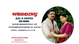 WEDDING DAY  AJU  ASHISH  LIVE STREAMING [upl. by Batruk]